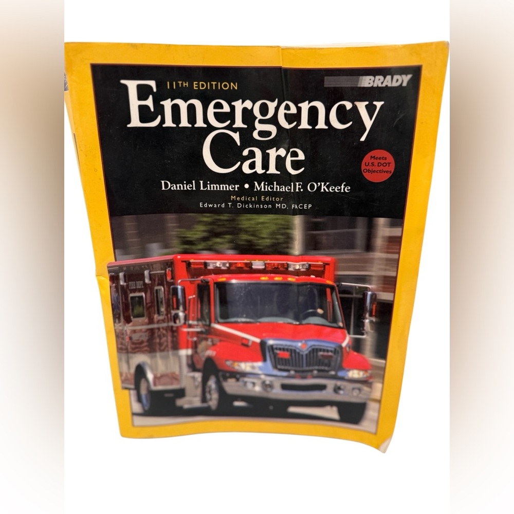 Brady 11th Edition Emergency Care  Textbook ~  Good Condition